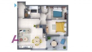 Appartement T4 de 94 m2