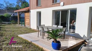 Maison neuve T4 – RT 2012 avec jardin, abri et parking
